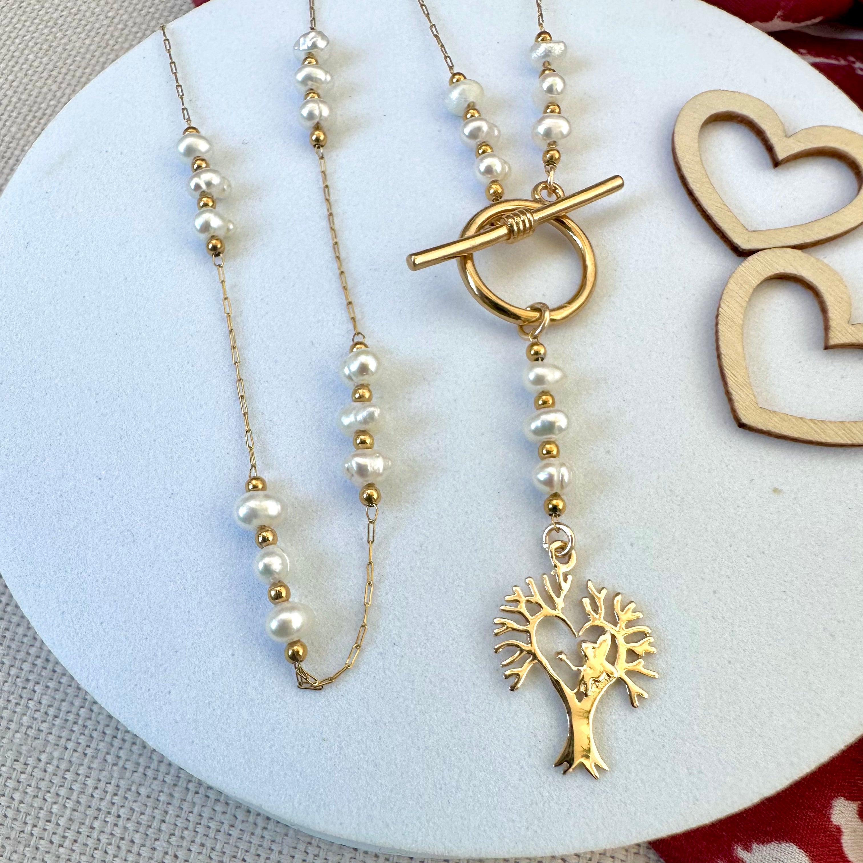 Collier et bracelet Symbiose